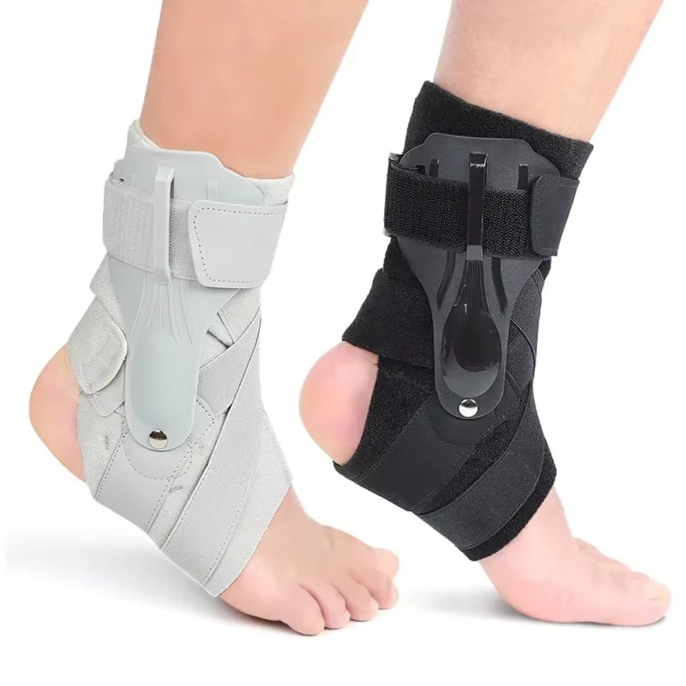 1pc New Quick Lace Up Ankle Brace Lightweight Slim Fit Ankle Support Wrap Adjustable Ankle Stabilizer for Sprained Ankle