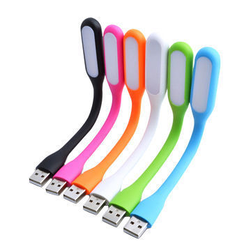 5-Pack New USB LED Flexible Desk Lamp for Laptop - Portable Multi-Color Light Strip