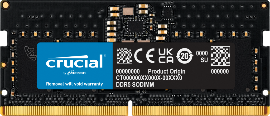 Crucial RAM 8GB DDR5 5600MHz Laptop RAM