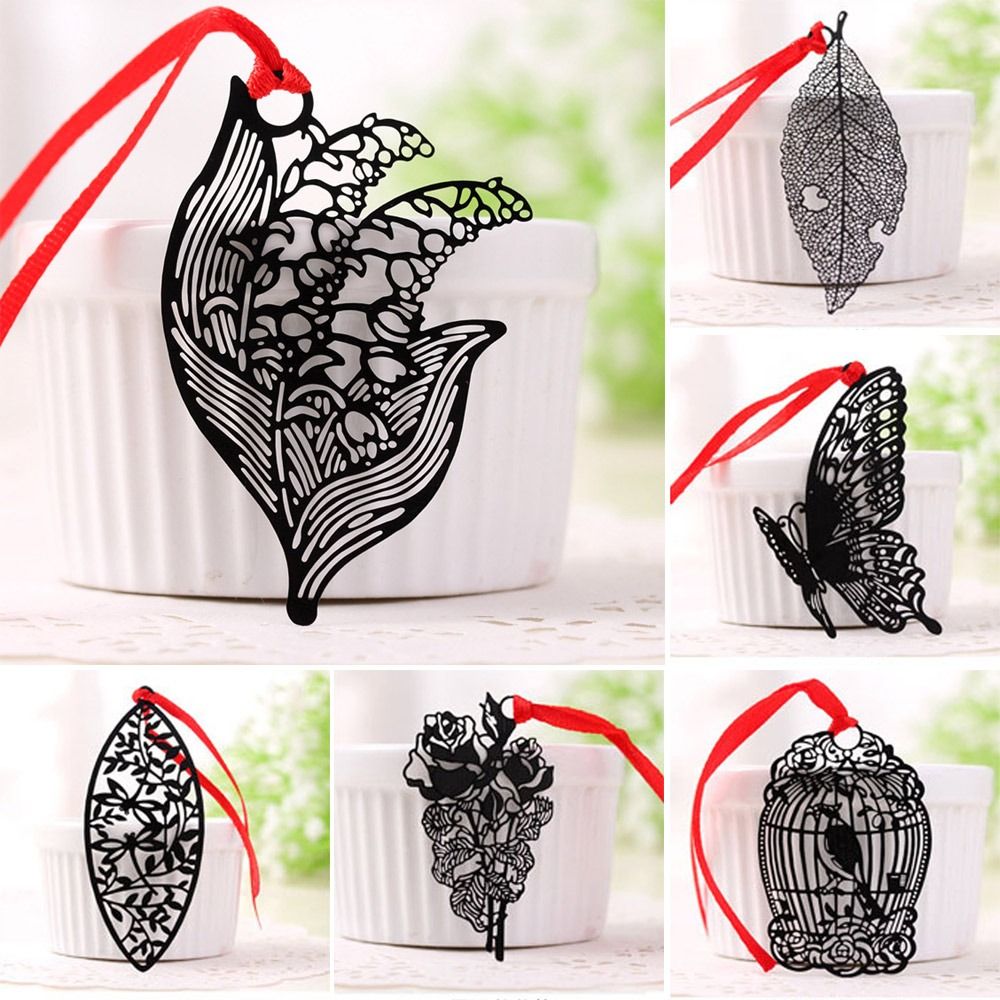 Portable Metal Hollow Bookmark Hollow Chinese Style Book Page Pagination Book Page Marker