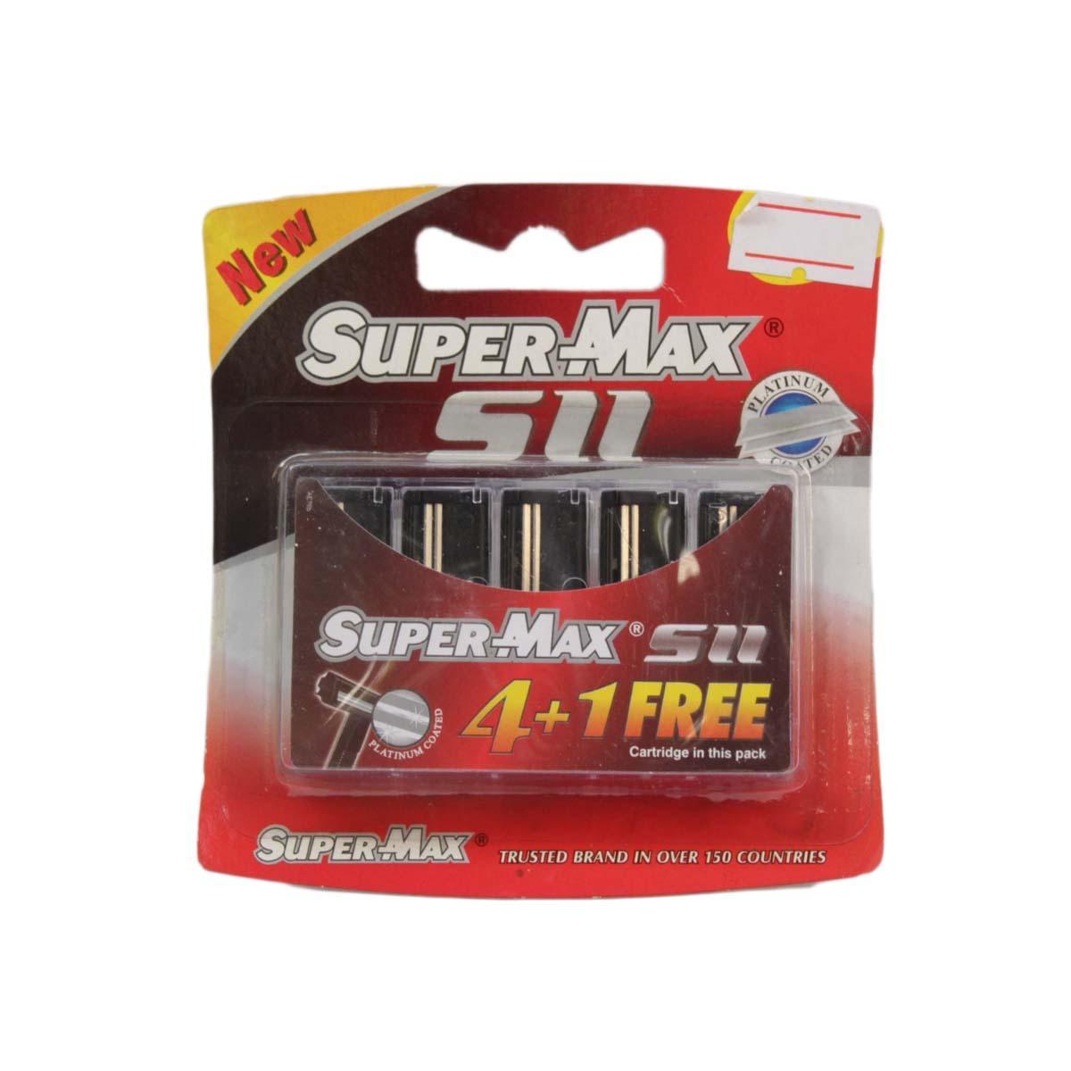 Super-Max Sii 4+1 Razor Cartridges