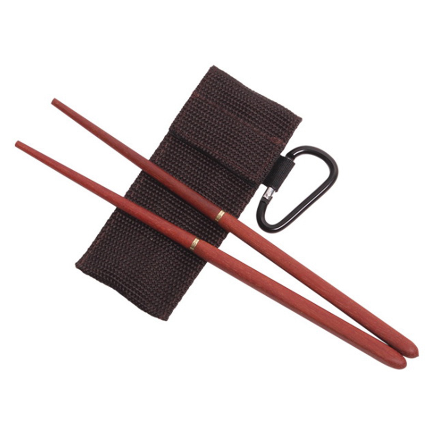 ARELENE 1 Pair Chopsticks Wood Folding Chopsticks for Camping Picnic Foldable Retractable Chopsticks Tableware