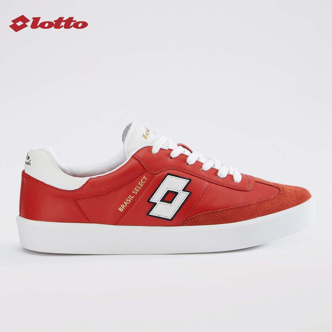 Lotto Brasil Select Red Sneakers for Men