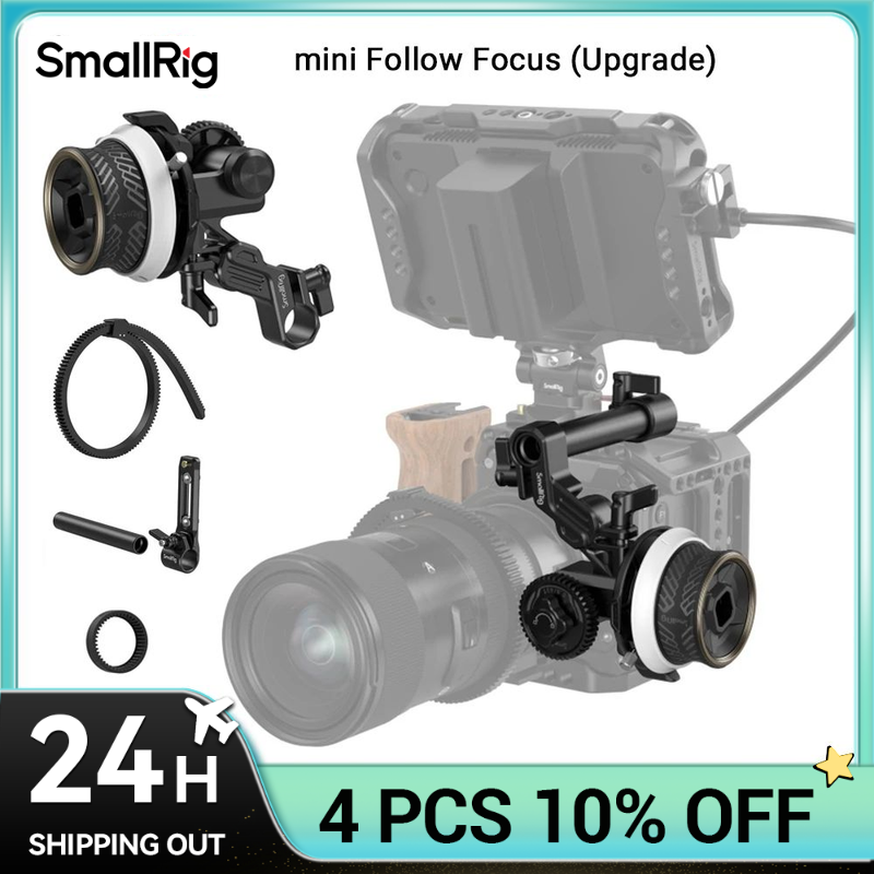 New models on sale SmallRig Portable Mini Follow Focus Matte Box Quick Focus Wireless Lens control For DSLR Camera Gimbal BMPCC 4K Accessories 3010