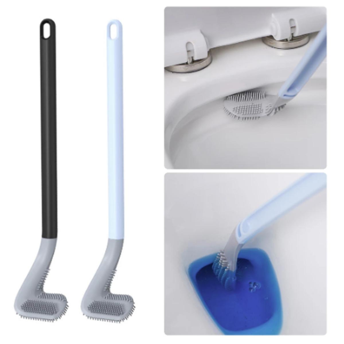 Long Handle Silicone Bottle Cleaning Brush - Set Of 4
