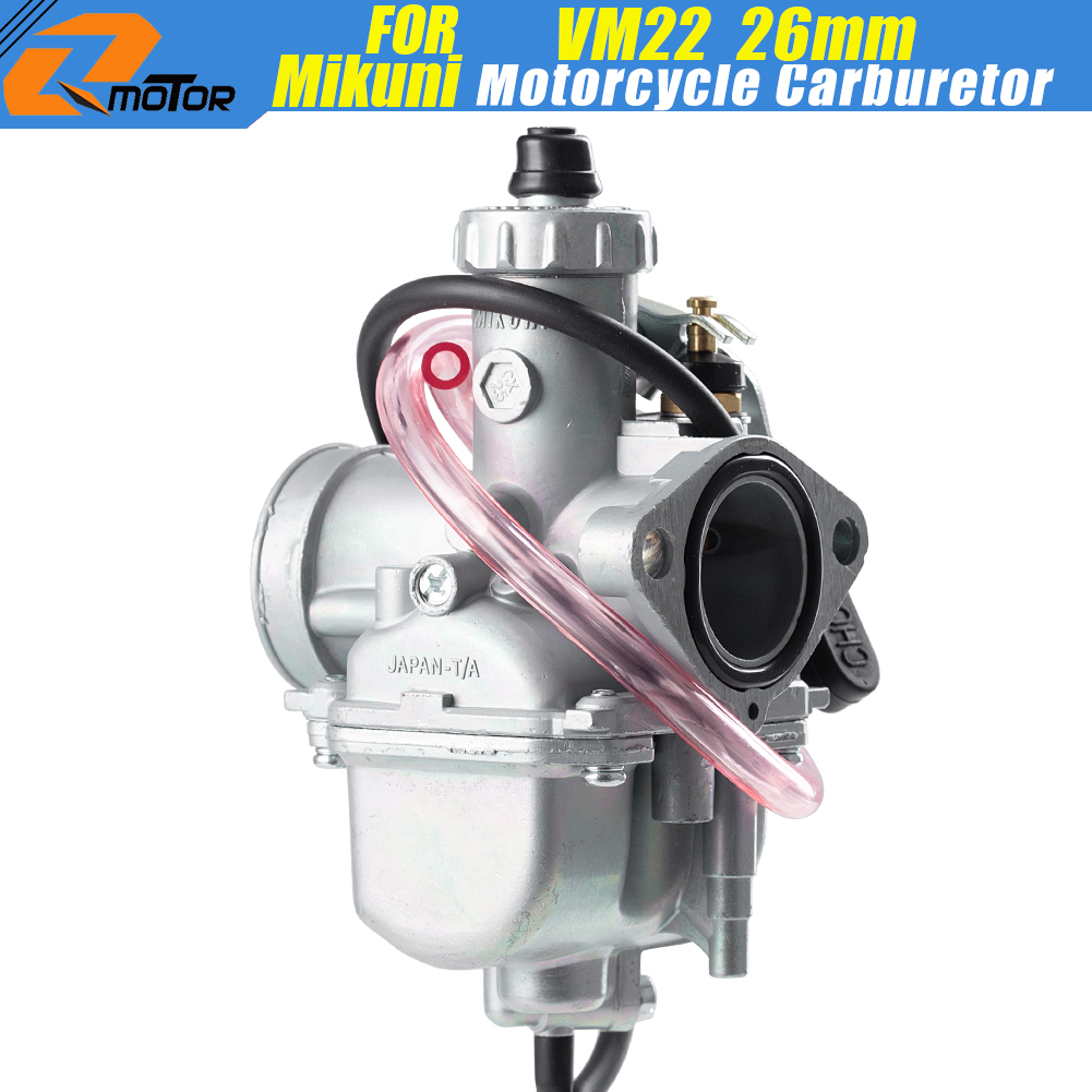 Motorcycle Carburetor 19mm 26mm 28mm 30mm Carb For Mikuni VM16 VM22 VM24 VM26 For 110 125 150 160 200 250cc Dirt Bike ATV Racing Bles Online DZ-27B-19