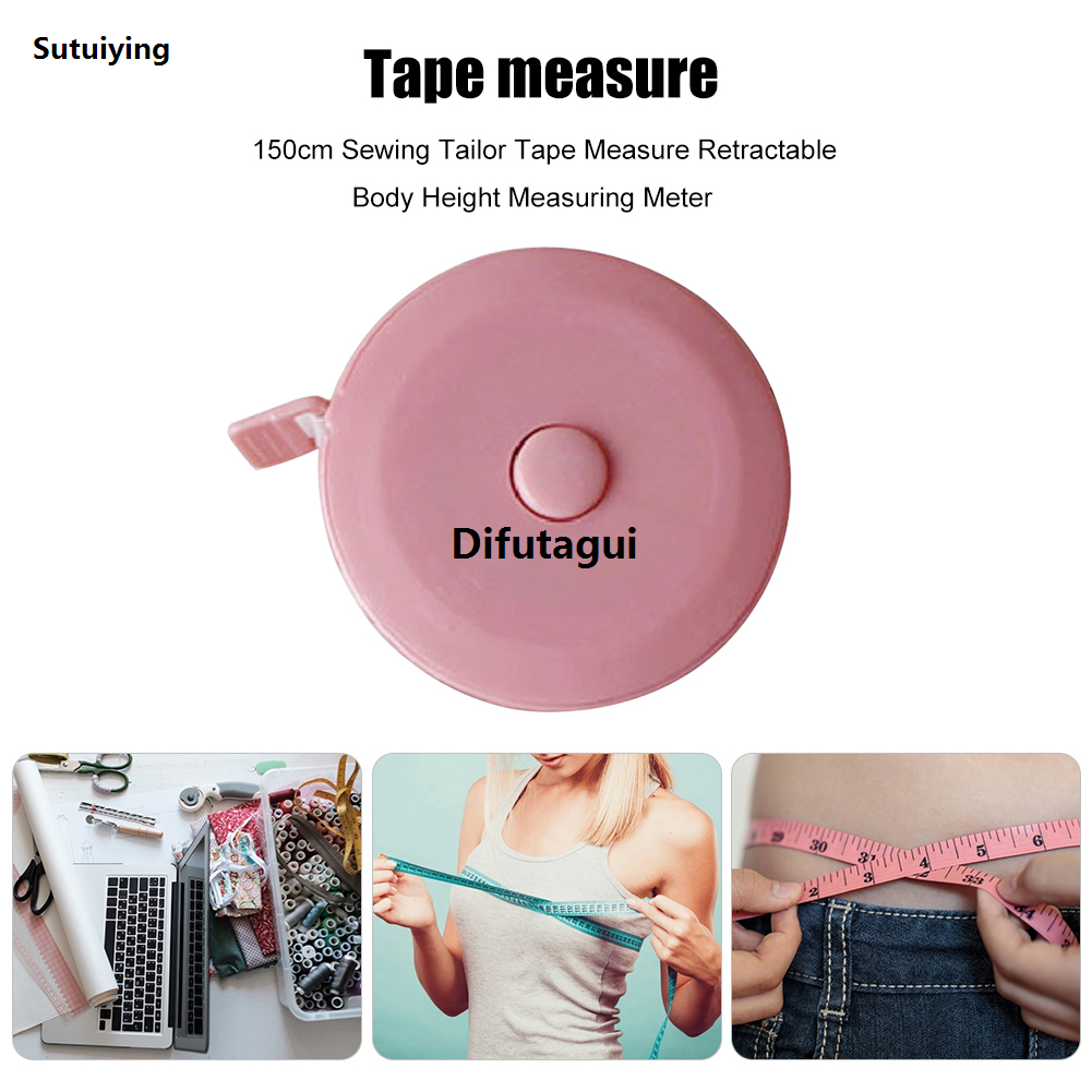 Difutagui Retractable Tape Measure Body Height Measuring Fifty percent discount High Quality Meter for Waist Circumference