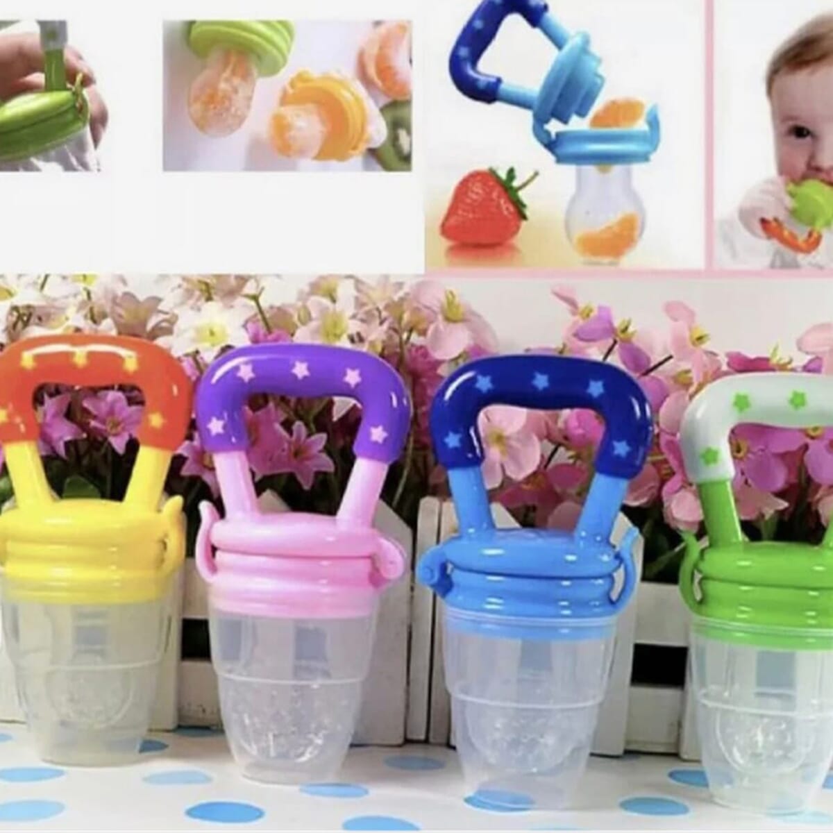 BPA Free Food Feeder For Baby/ Fruit And Vegetable Food Feeder