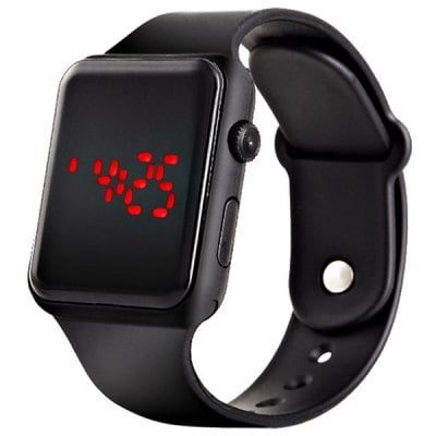 Fashionable Sport Silicone LED Watche