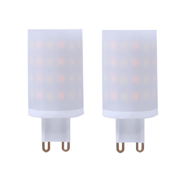 2-Pack Tuya G9 Smart LED 6W Light Bulbs, Dimmable with Voice Control, EU Plug, for Home