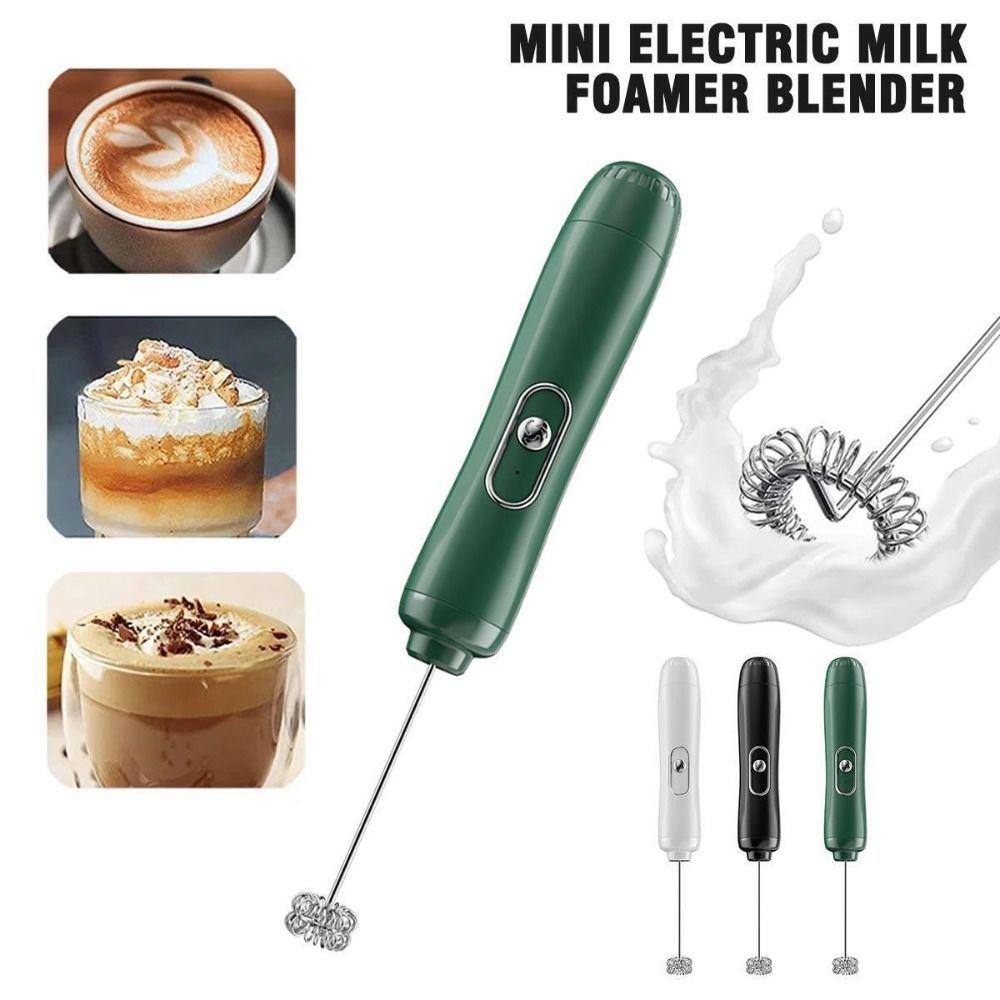 Portable Handheld 3 Speed Coffee Foamer Egg Beater Milk Frother Electric Egg Beater