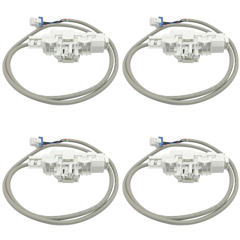 4X DC34-00025E Washing Machine Door Lock Switch, DC34-00025A DC34-00025C 4546106, Etc.