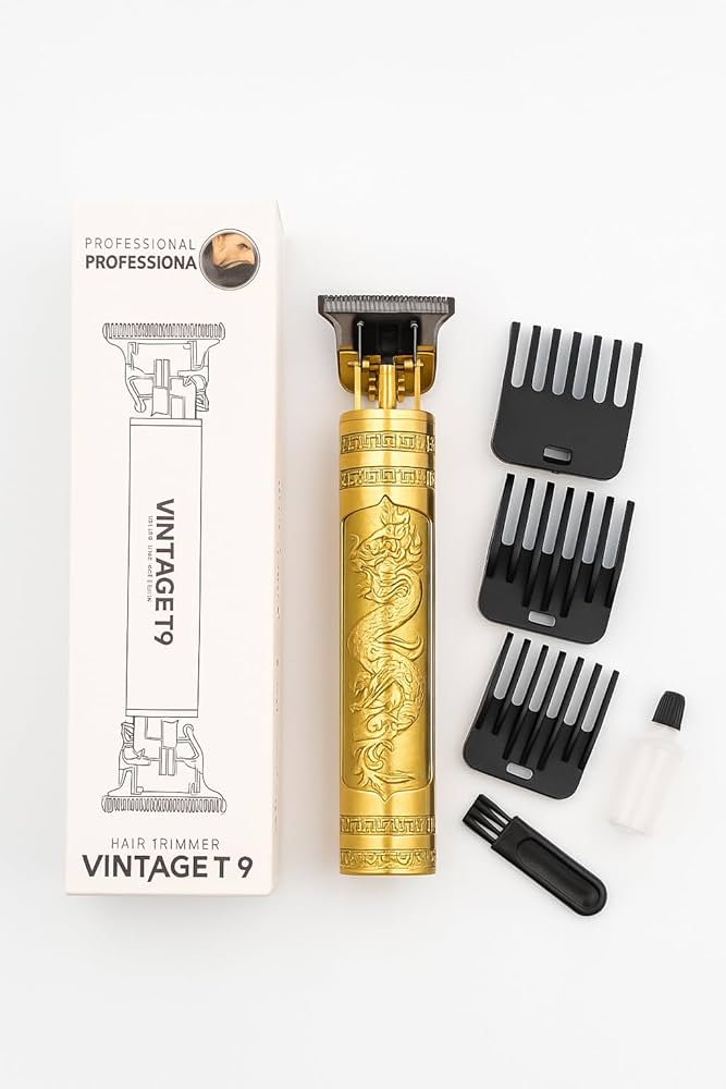 Professional Cordless Hair Trimmer Vintage T9