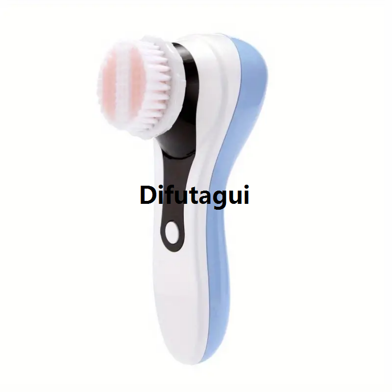 Difutagui 2025 NEW 5-In-1 Electric Wash Massager Brushes Instrument Profesional Silicone Pore Cleaning Tools Facial Cleanser Beauty