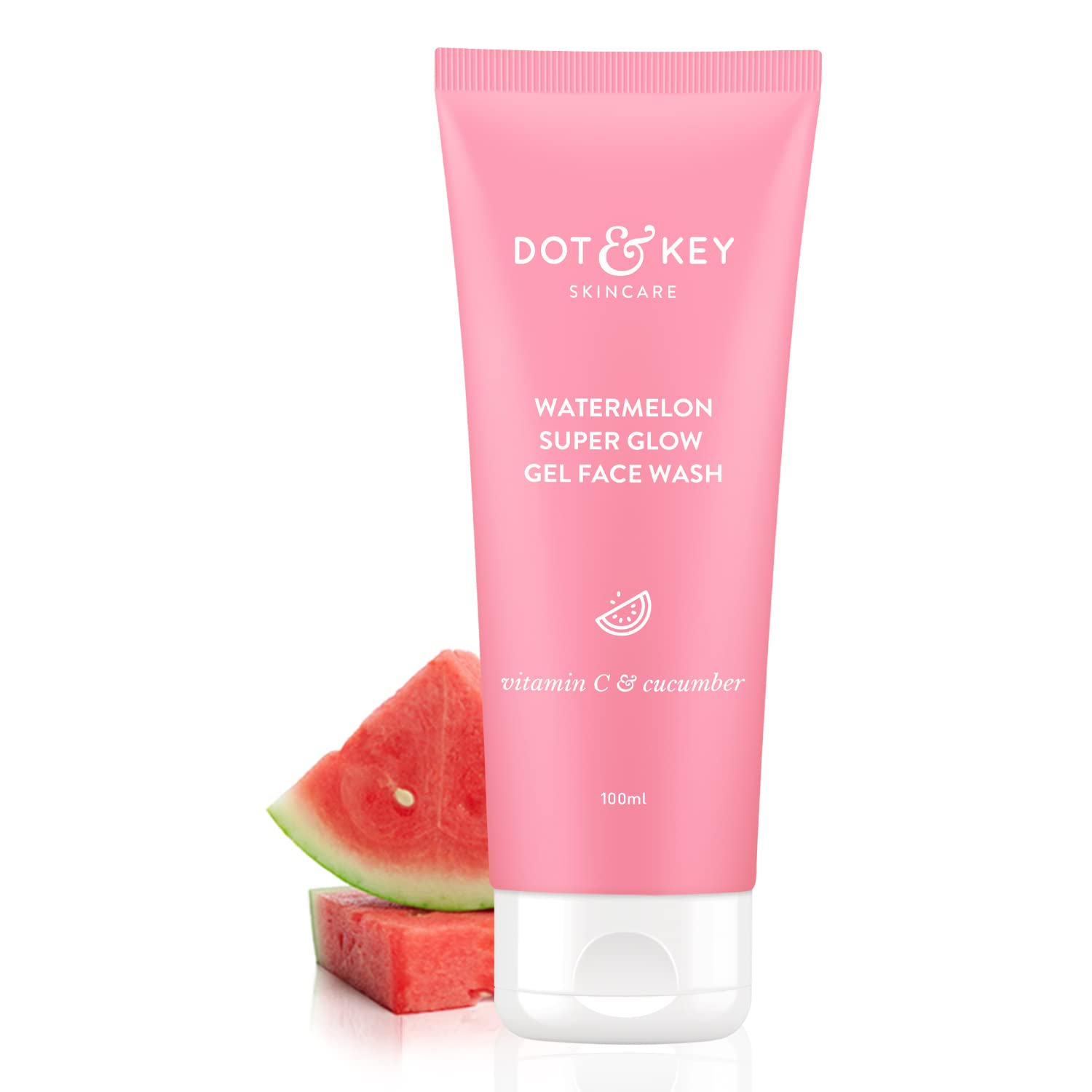 Dot & Key Watermelon Super Glow Gel Face Wash With Vitamin C & Cucumber 100ml