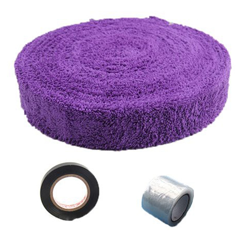 Microfiber Badminton Towel Long Hair Microfiber Badminton Towel Hand Glue Hand Gel Tennis Racket Sweat Band 10M