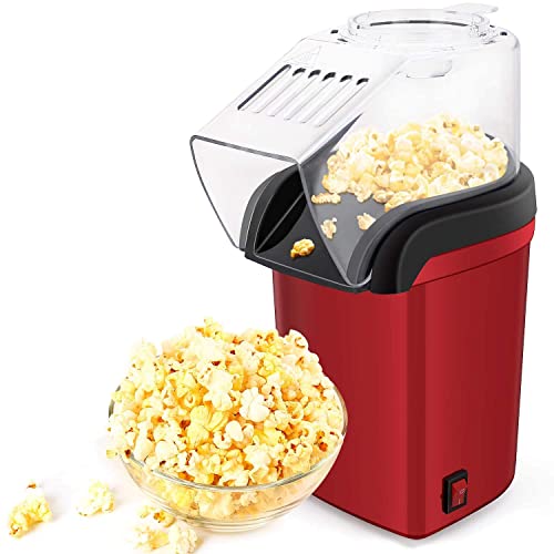 Quick & Easy Popcorn Maker One Key Operation 1200W Power Oil Free
