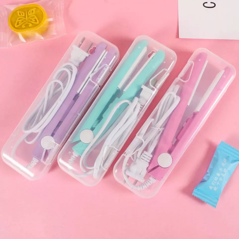 Mini Hair Straightener Ceramic Curling Iron