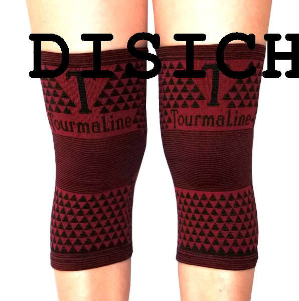 DISICHEN Original 1 pair High Elastic Breathable Bamboo Charcoal Knee Support Tourmaline Magnetic Knee Brace Pad Patella