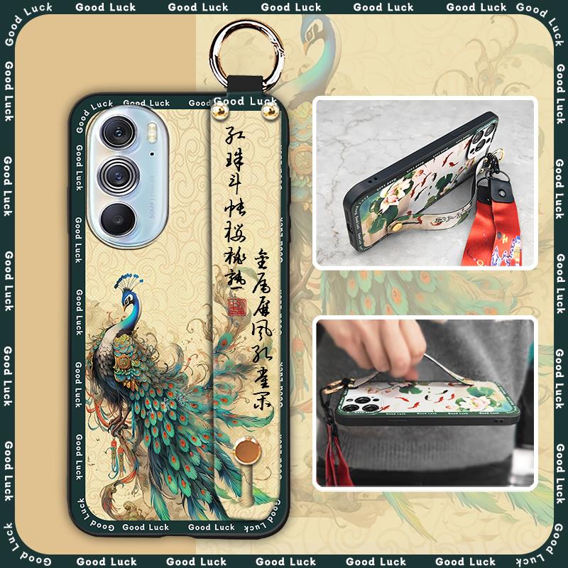 Soft case for mom Phone Case For MOTO G35/G45 ring Durable protective Shockproof Dirt-resistant Phone Holder old lady