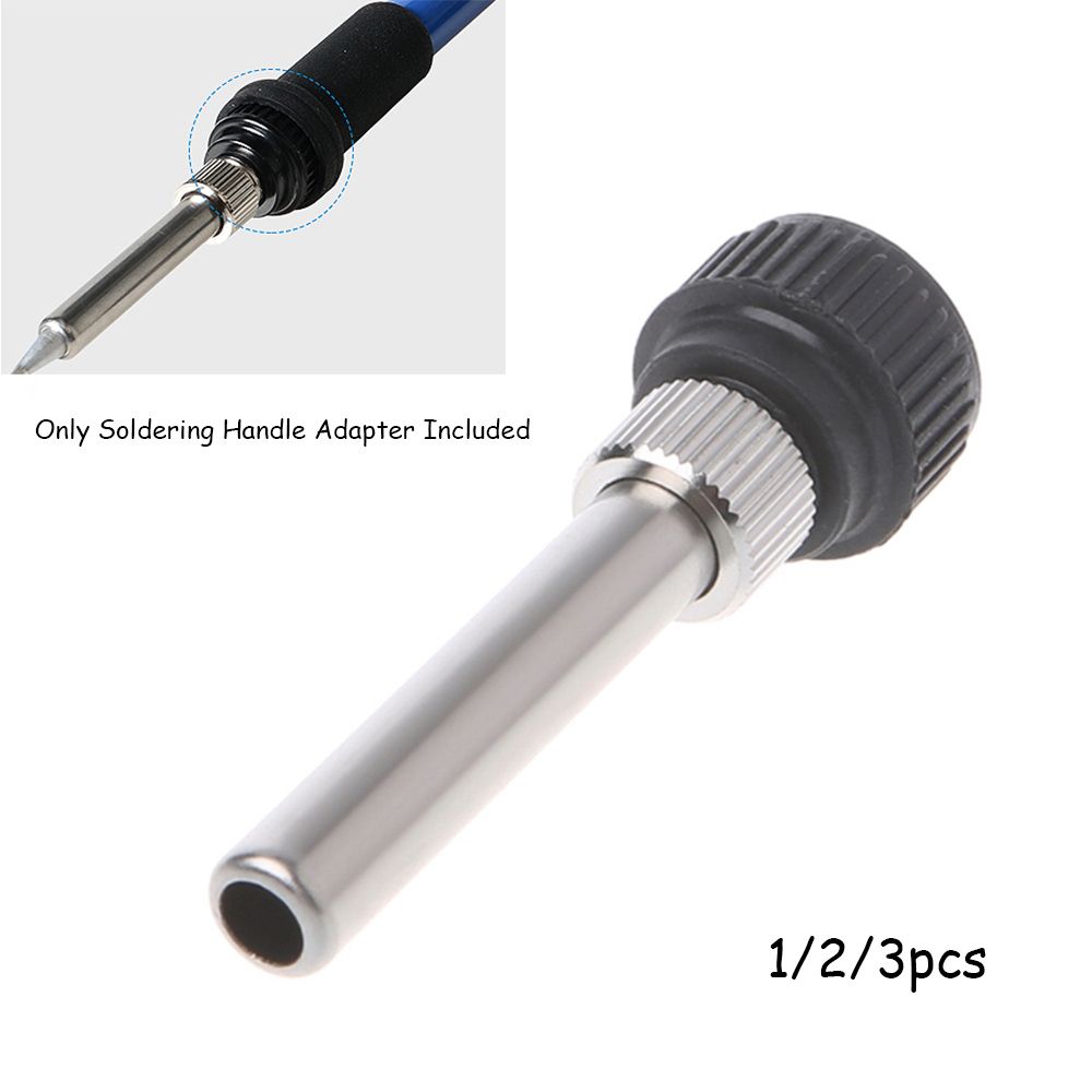 1/2/3Pcs Durable Quality High Temperature Resistance Industrial Tools Soldering Iron Station Welding Equipment Casing Handle Adapters Electric Bushing