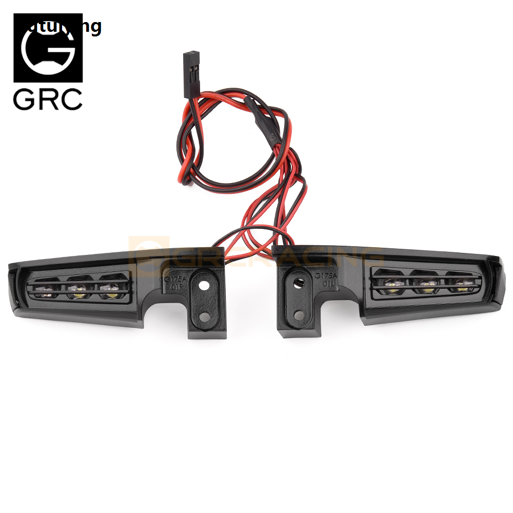 Sutuiying Front Bumper Spotlight/Fog Lamp/Headlight Abs Material For 2025 New 1/10 Rc Crawler Car Traxxas Trx-4 92076-4 Bronco Parts