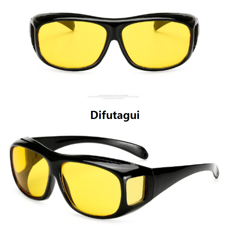 Difutagui Anti-Glare Night Vision Driver Goggles Fashion Sunglasses Cycling 2025 Goggles Night Driving Enhanced Light Glasses Car Accessries
