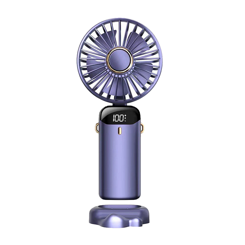Handheld mini small fan, portable ubs rechargeable fan, office desktop, dormitory, small silent folding fan