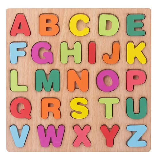 Colorful Wooden Nepali Varnamala Ka, Kha, Ga Learning & Educational Puzzle Block Board, Montessori Toy for Baby