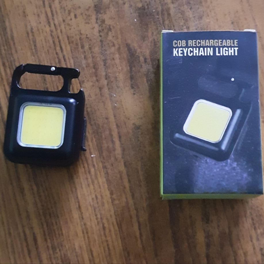 LED Mini High Bright COB Flashlights Portable USB Rechargeable