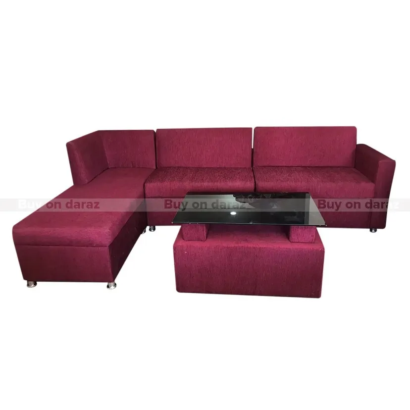 Sofa Set Maroon Sectional