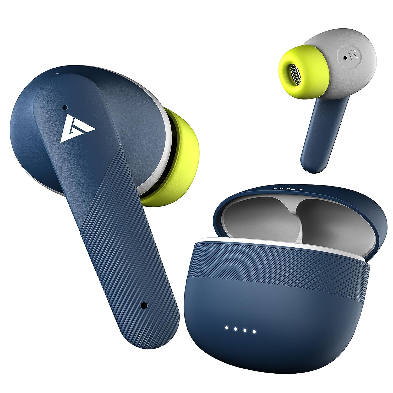 Boult Audio Z35 ANC (30dB), Quad Mic ENC, 30 Hrs Battery Life, 45ms Ultra Low Latency, 5.3 Bluetooth Earbuds
