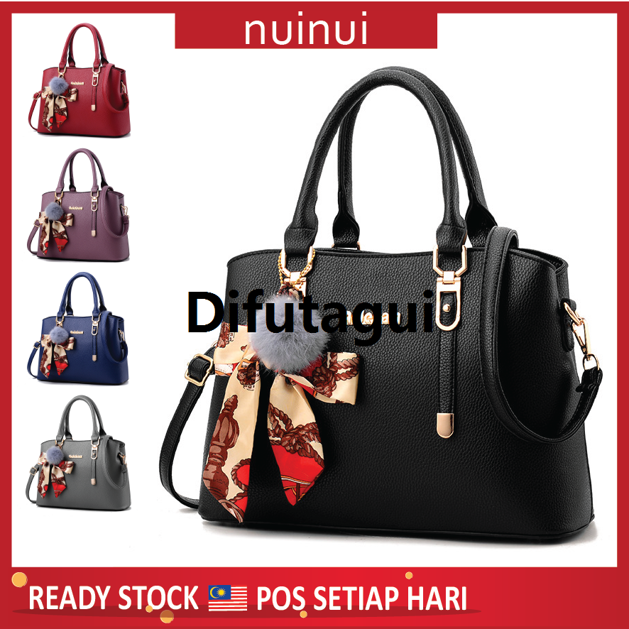 Difutagui NuiNui Women Handbag Shoulder Bag Big Capacity Bag Lady Neg Wanita Beg Tangan Wanita WF1990