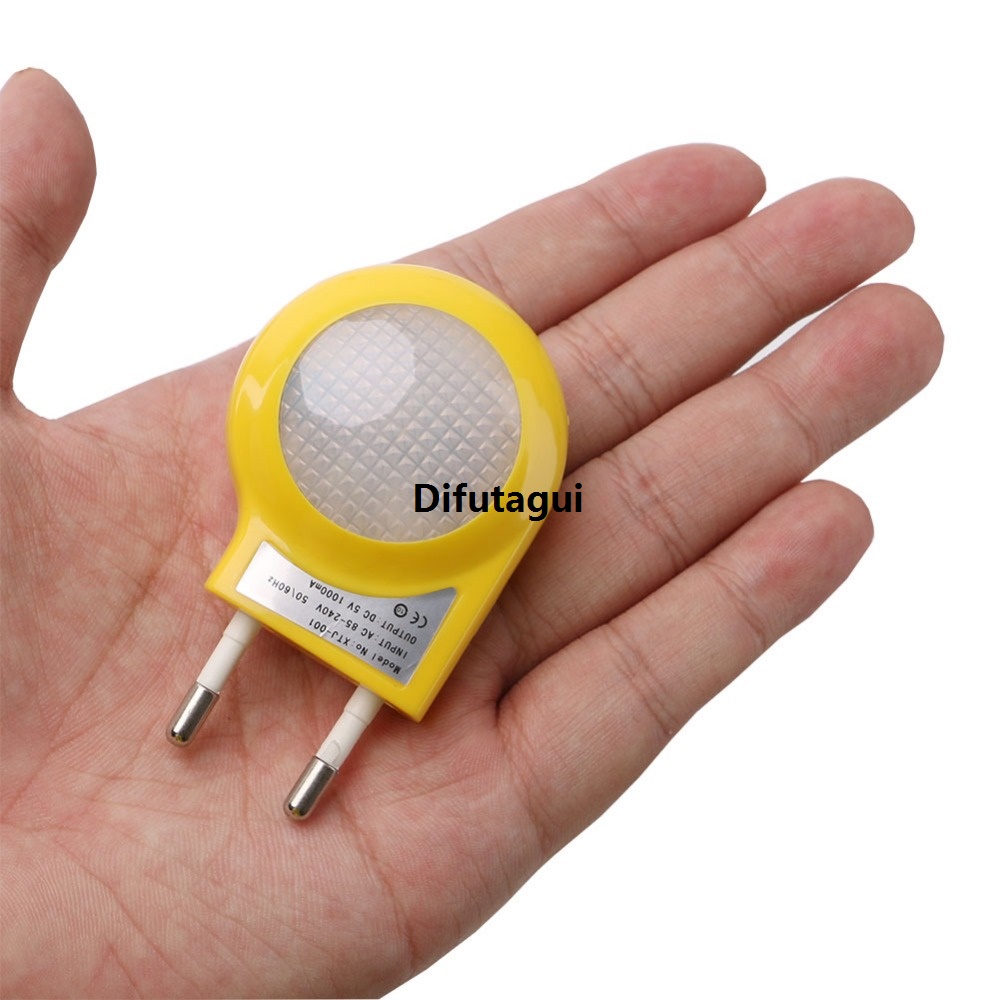Difutagui European wall light child baby sensor light built-in LED mini [new Profesional arrival] snail night light control light bedroom/beauty plug