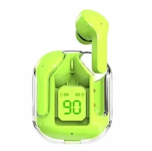RC Ultrapods Max Portables Bluetooth Earbuds With LED lights Display