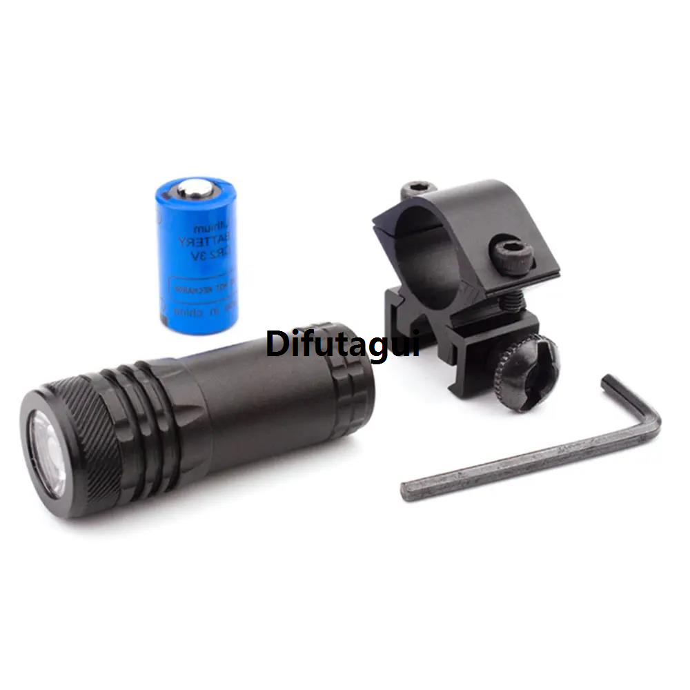 Difutagui Tactical Mini Flashlight LED 11/20MM Rechargeable Small Flashlight Bargain price Under Hanging Light For Hunting Camping Fishing