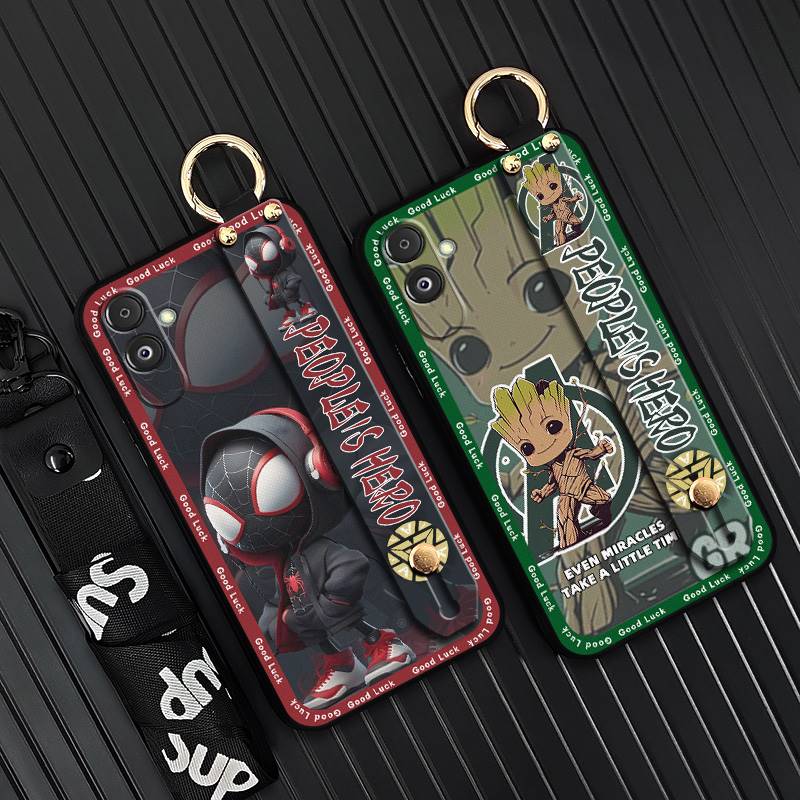 Back Cover Ring Phone Case For Samsung Galaxy F14 5G/SM-E146B Soft case Cute Lanyard Waterproof Dirt-resistant Durable