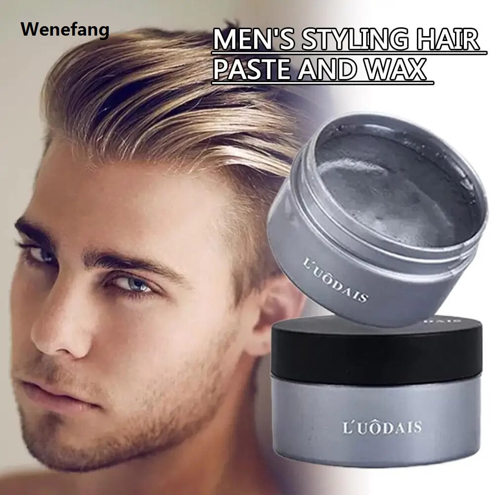 Wenefang 100g/1pcs Anti-Hair Loss Hair Styling Nourishing Wax 2025 For Curly Black man Strong Layered Style Hair Gel