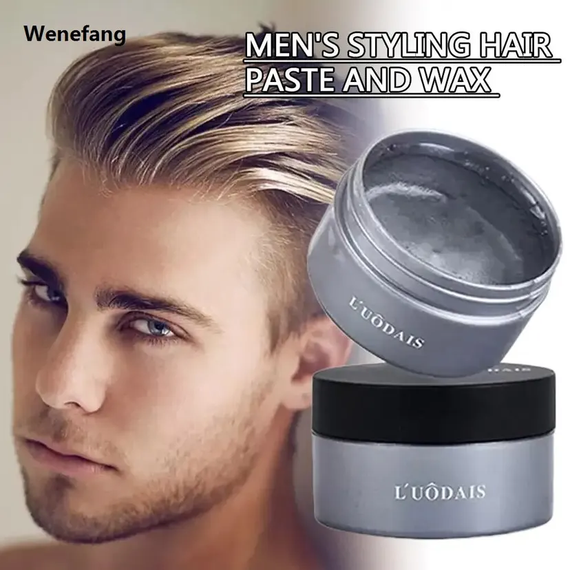 Wenefang 100G/1PCS Anti-Hair Loss Hair Styling Nourishing Wax 2025 For Curly Black man Strong Layered Style Hair Gel