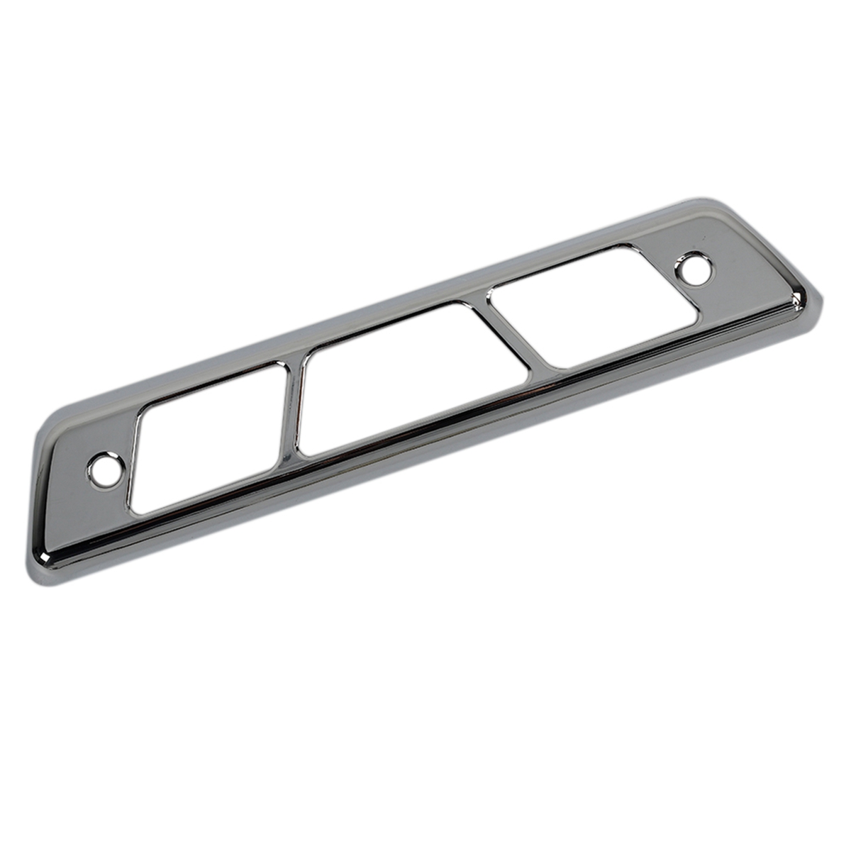 Rear High Third Brake Light Cover ABS for (Silver)