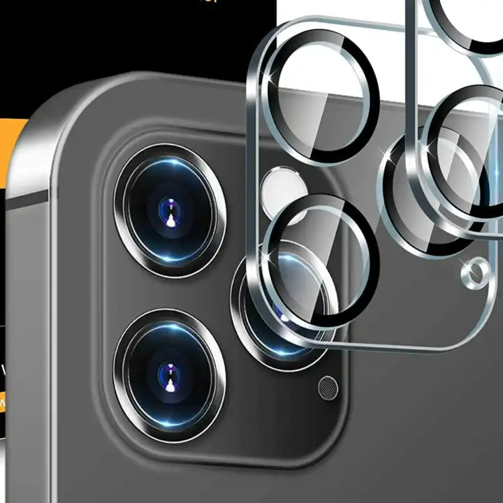 Full Coverage Back Camera Lens Protector Cover For iPhone 12 Pro Max