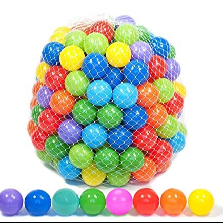 10 Pcs / 20 Pcs / 30 Pcs / 40 Pcs / 50 Pcs / 60 Pcs / 100 Pcs / 150 Pcs / 200 Pcs Psc Swimming Pool, Tent Houses, Play Fences & Baby Cricket Play Hard Ocean Plastic Ball For Indoor & Outdoor Play Bouncing Hard Ball Multicolor Pit Balls Kids Plastic Play