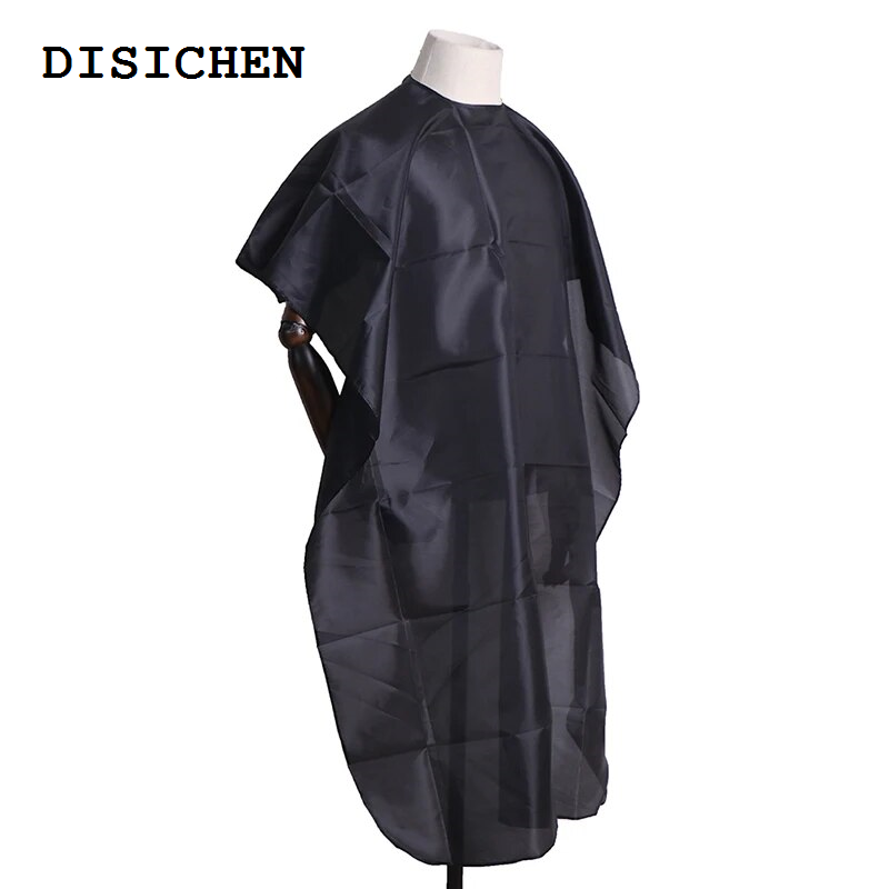 DISICHEN 2025 New Professional Haircut Cutting Salon Barber Hairdressing Gown Cape Apron Universal Black Waterproof Salon Hair Cut Hairdresser