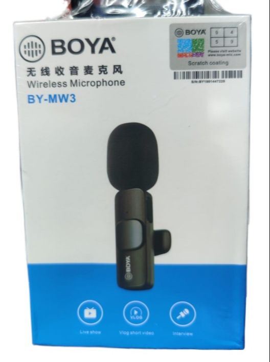 BY-MW3 Single Wireless Microphone Long-distance transmission and long working hours