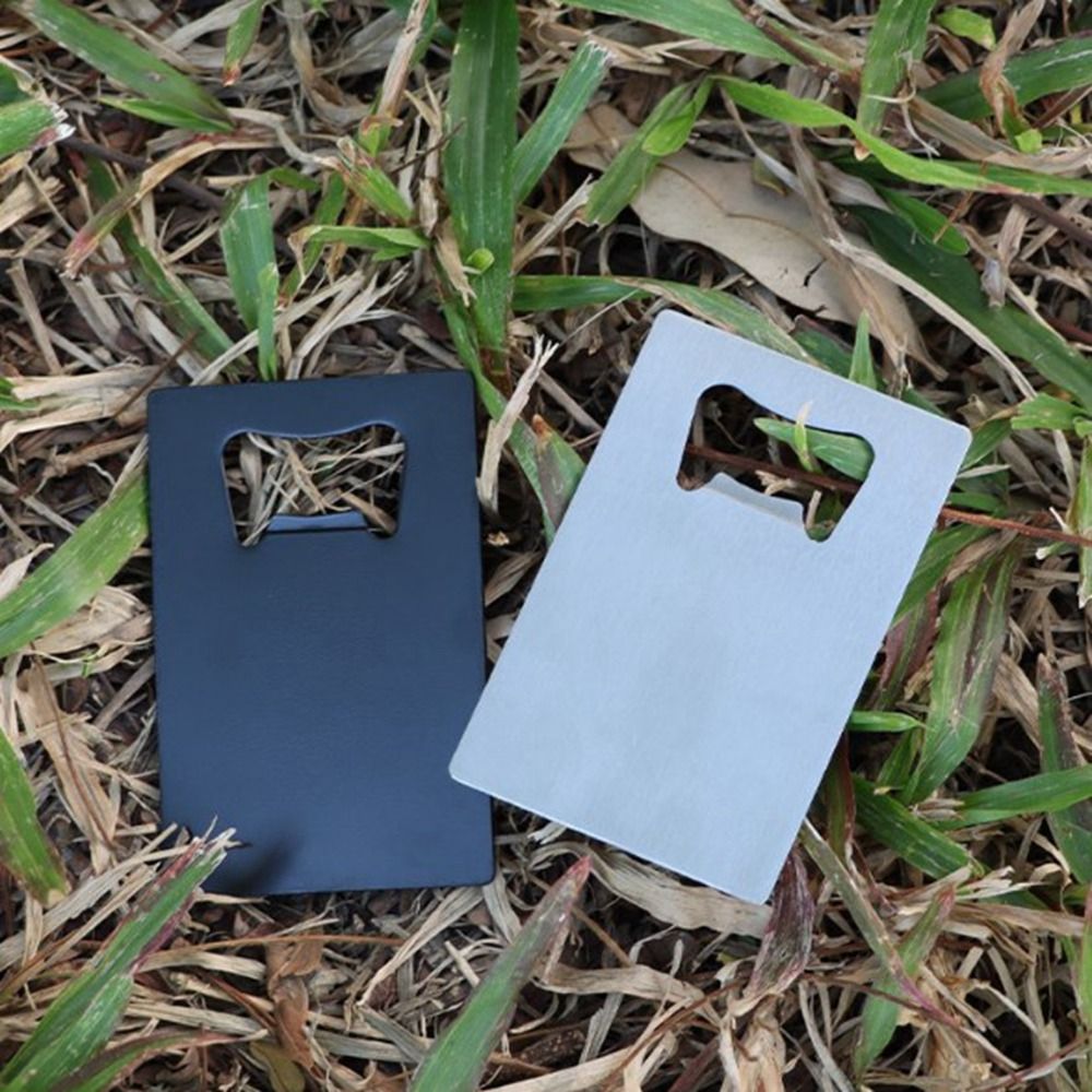 High Quality Metal Credit Card Portable 2 Colors Bottle Opener 85*54mm Wallet Bottle Opener Bottle Tool