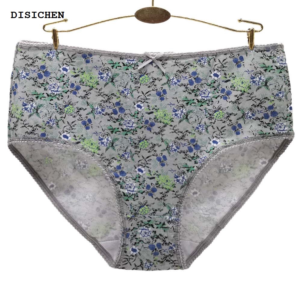DISICHEN 2025 6 Pieces/lot Women Panties Cotton Underwear Plus Size Briefs Female Knickers Lady Lingerie Girl intimate Underpants 4XL 3XL 2XL