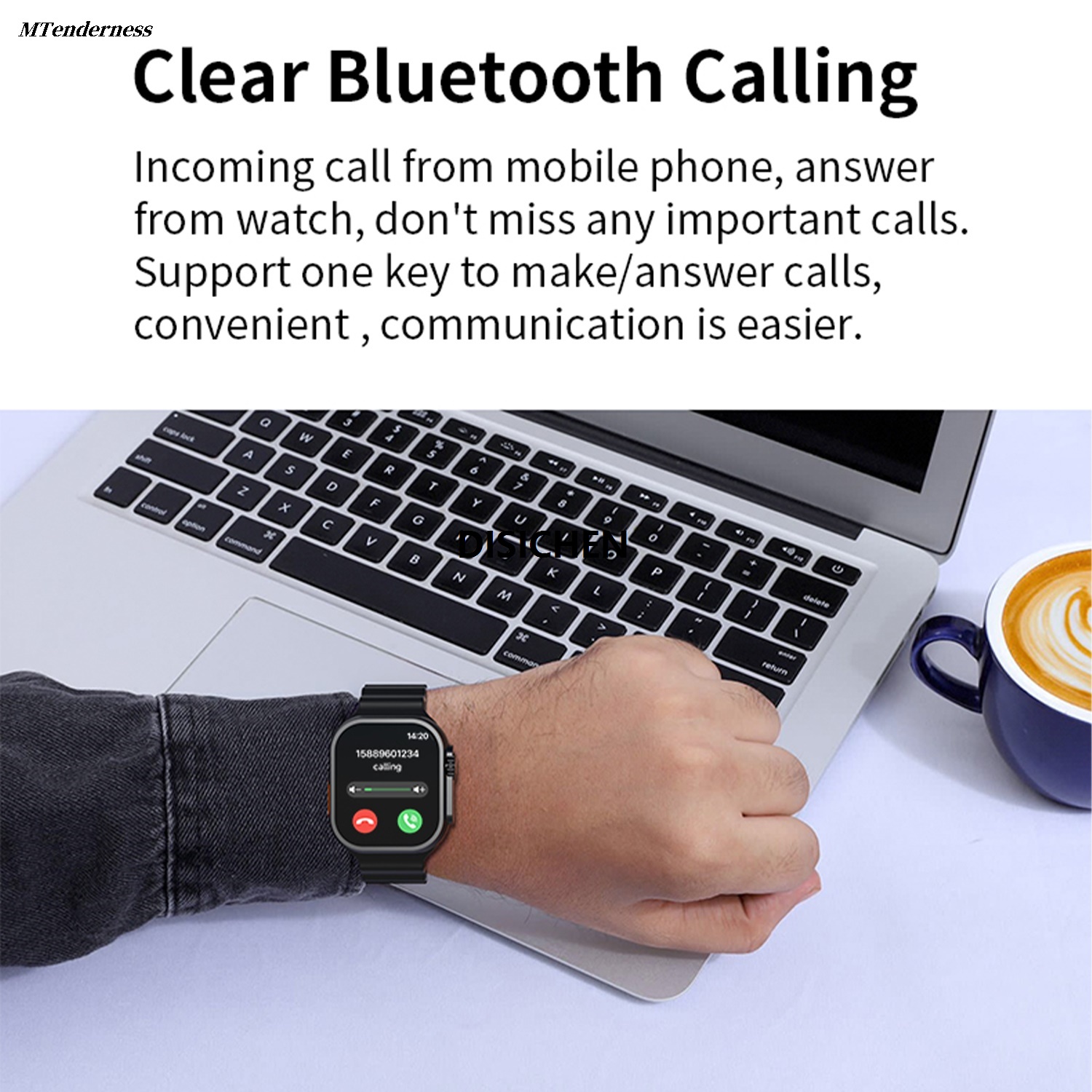 DISICHEN MTenderness GPS Gift Watch Smart 32025NEW Watch 10Ultra Camera Features Smart Original Watch Sports Watch Men's Women's Bluetooth Phone NFC Watch Hot Selling