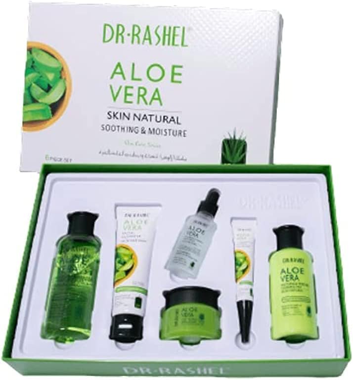 Aloe Vera Skin Natural Soothing & Moisture 6 Piece Set