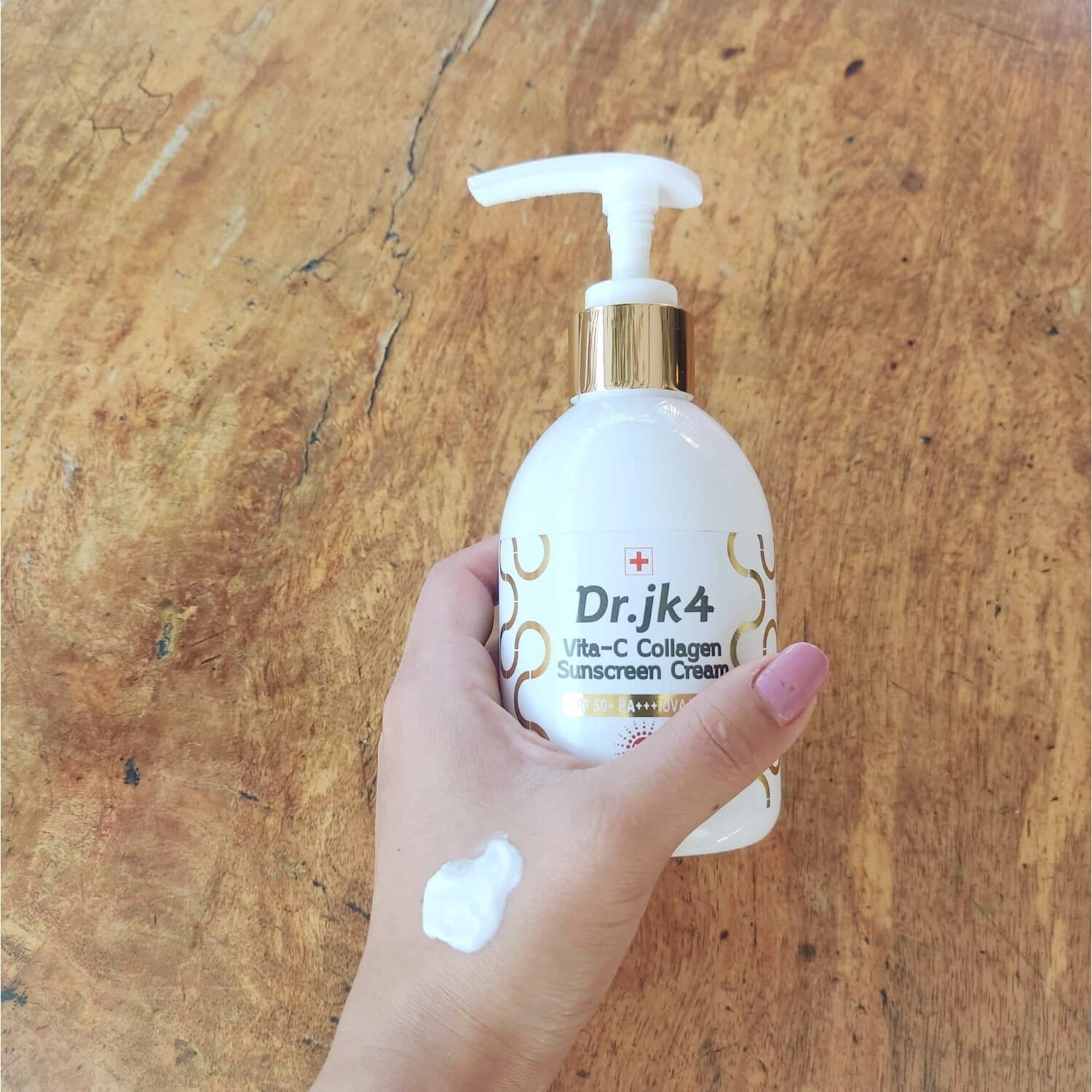 Dr.Jk 4 Vita-C Collagen Sunscreen Cream 200ML 50+spf