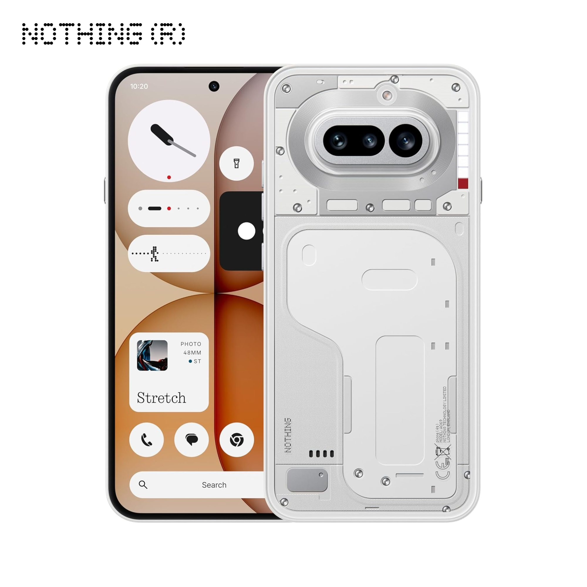 Nothing Phone 4A (8/128GB) | 6.78” flexible AMOLED Display | Qualcomm Snapdragon 7S Gen 4 Processor | Advanced 3 - Camera System | 5,080 mAh Battery | 50W Charge